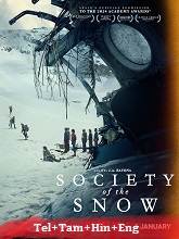 Society Of the Snow (2024) HDRip Original [Telugu + Tamil + Hindi + Eng] Dubbed Movie Watch Online Free